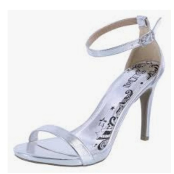 Brash Shoes - Silver Stilettos
